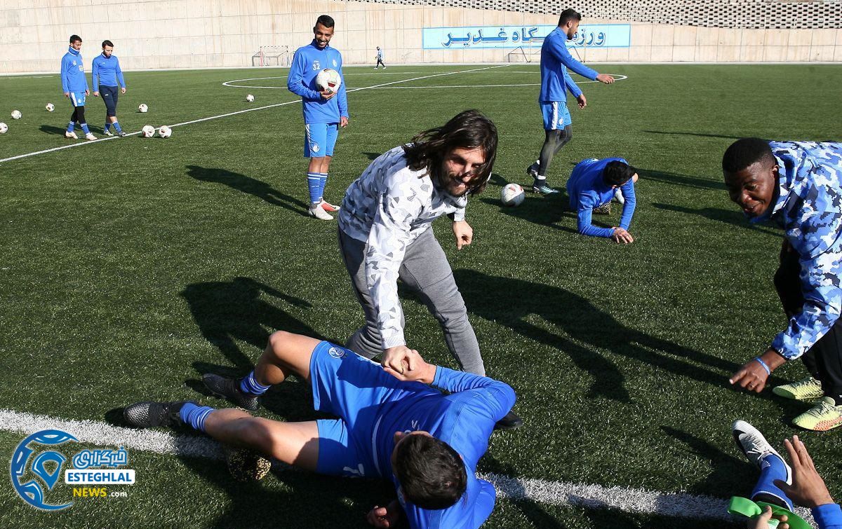 تمرین استقلال 21 بهمن  ماه 97