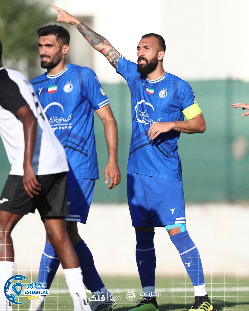 دیدار دوستانه استقلال و الوعب قطر