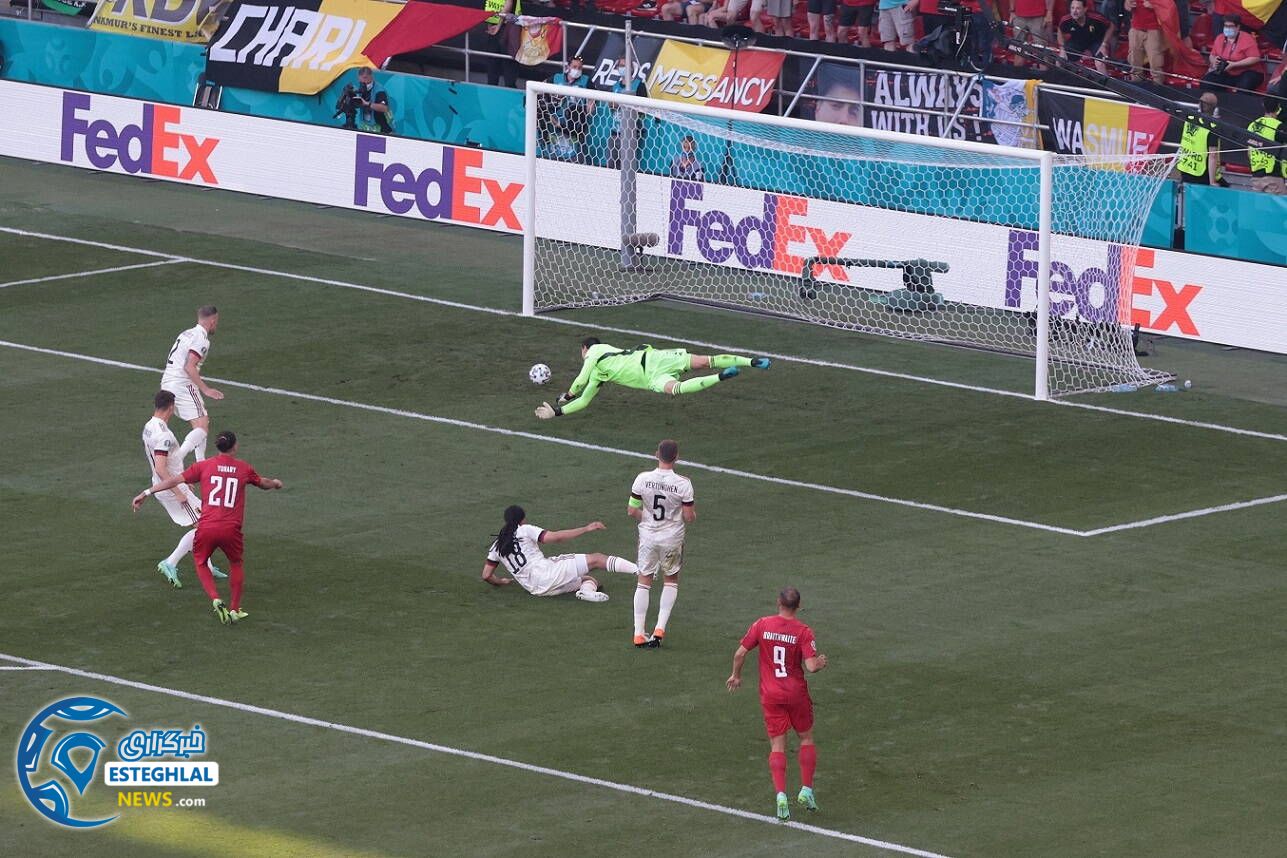 دانمارک 1-2 بلژیک