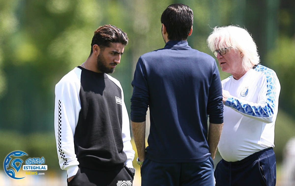 تمرین استقلال 6 اردیبهشت 98