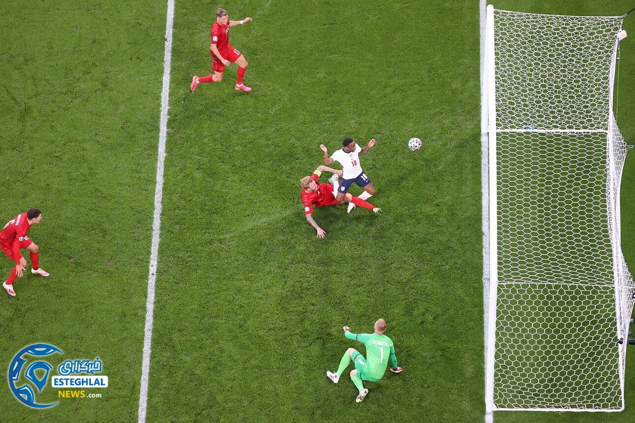 انگلیس 2-1 دانمارک