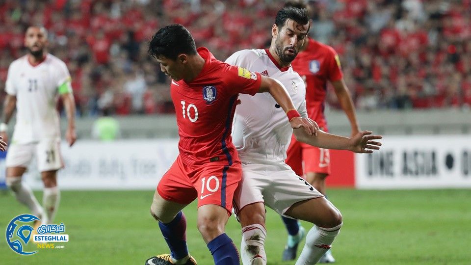 دیدار تیم ملی ایران و کره جنوبی