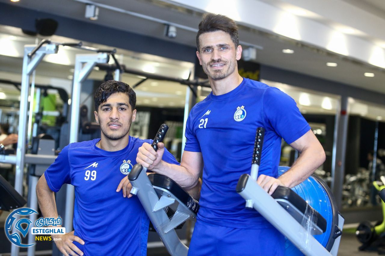 تمرین بدنسازی استقلال