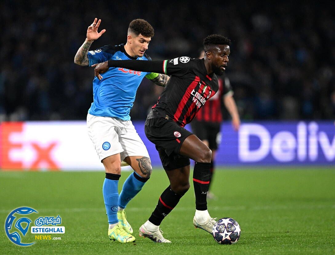 ناپولی 1-1 آث میلان