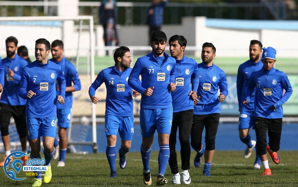 تمرین استقلال 12 آذر ماه 97