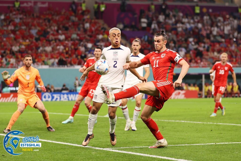 آمریکا 1-1 ولز