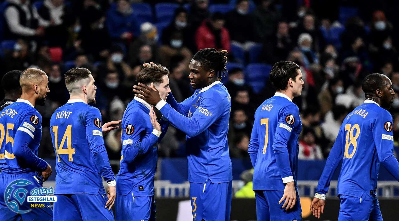 لیون 1-1 رنجرز