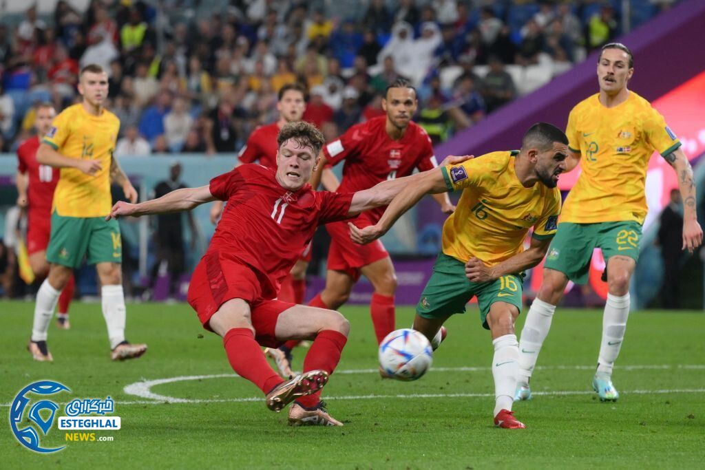 استرالیا 1-0 دانمارک