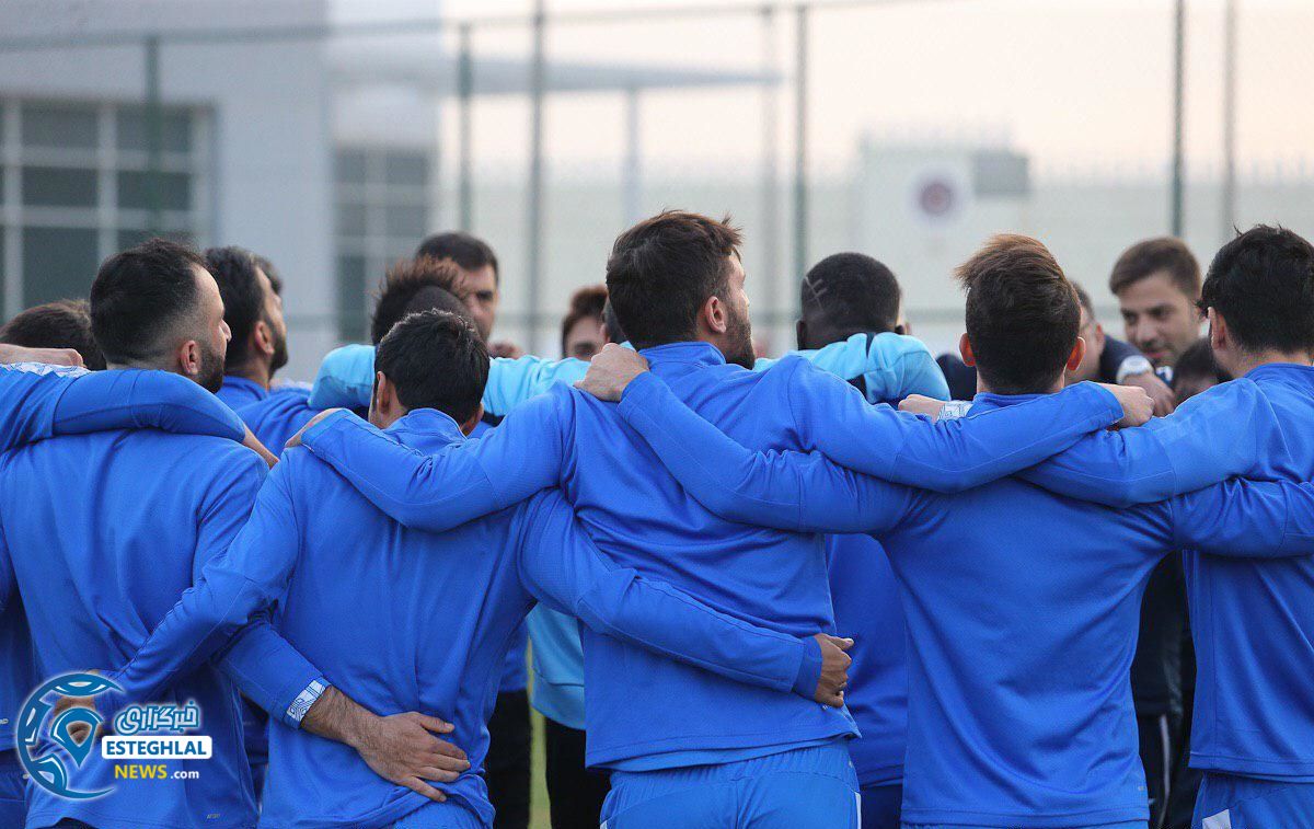 تمرین استقلال 12 اسفند ماه 97 دوحه قطر