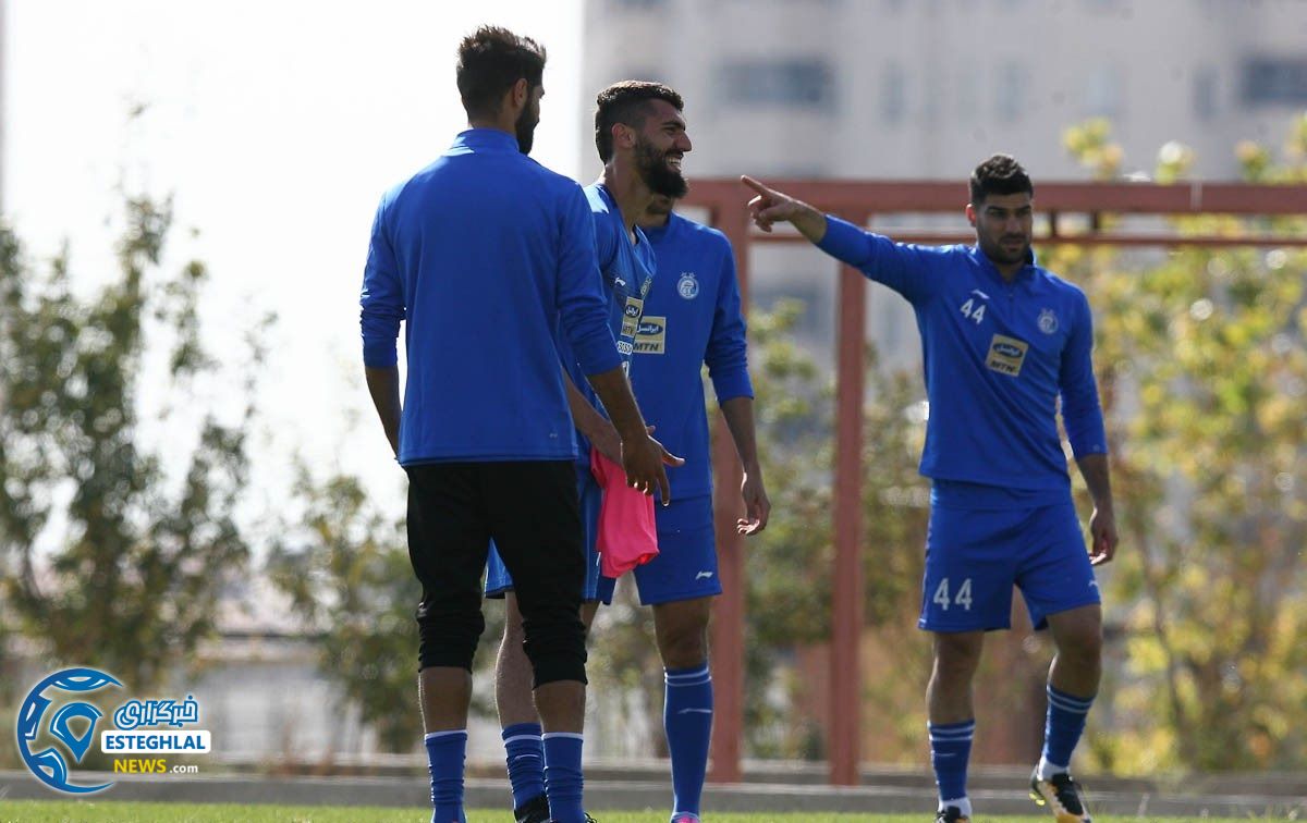 تمرین استقلال 13 آبان 97