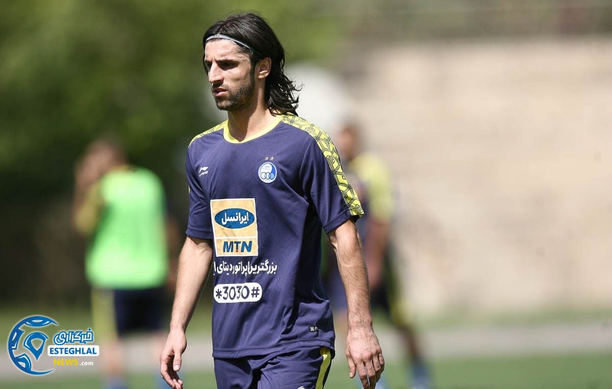 تمرین استقلال چهارشنبه 24 مرداد97