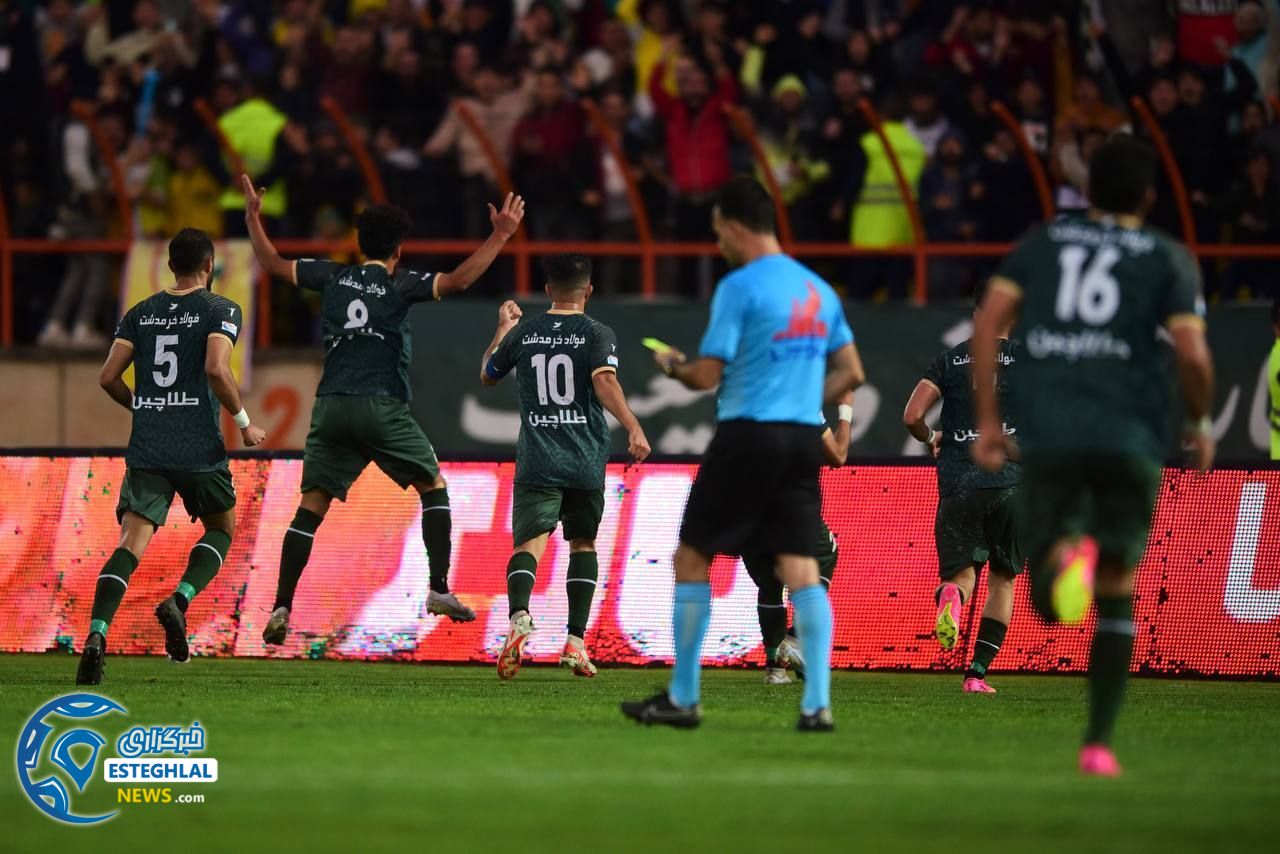 شمس آذر 2-2 استقلال 