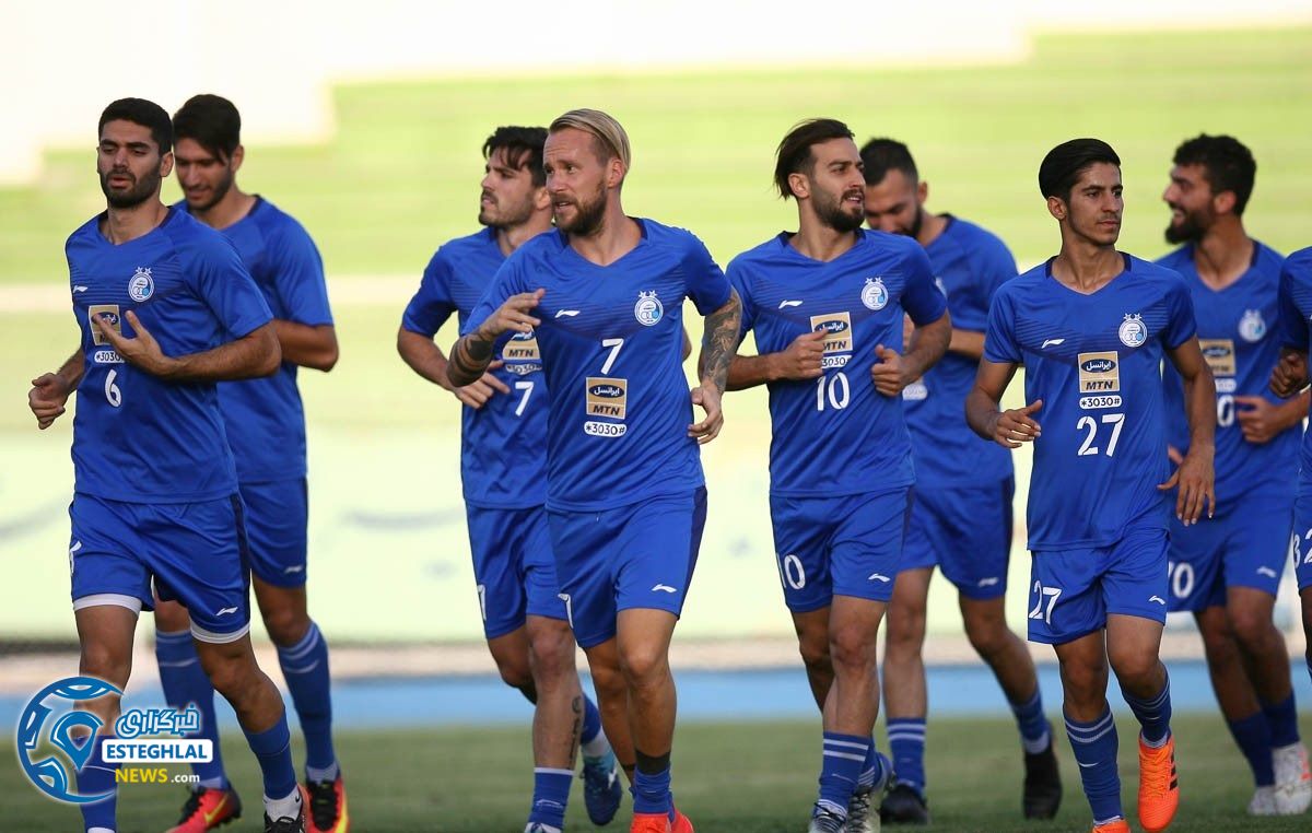 تمرین استقلال سه شنبه 23 مرداد97