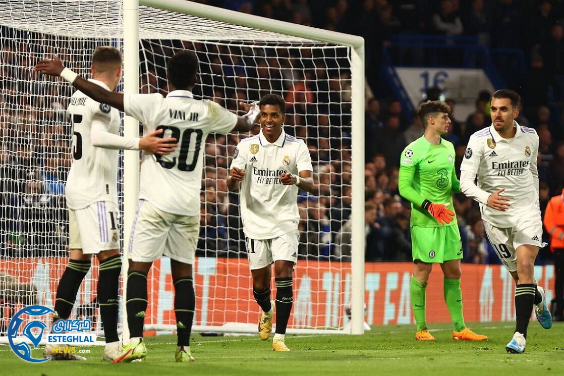 چلسی 0-2 رئال مادرید