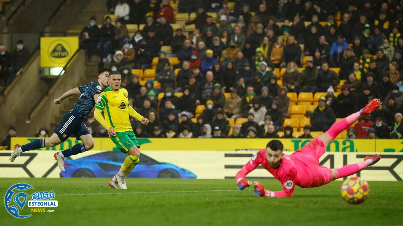 نوریچ سیتی 0-5 آرسنال