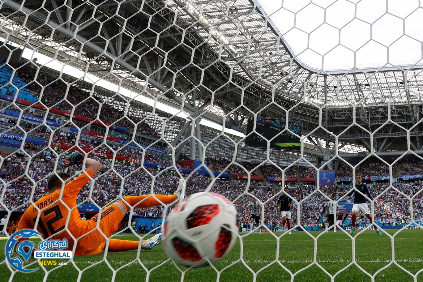 دیدار فرانسه و آرژانتین