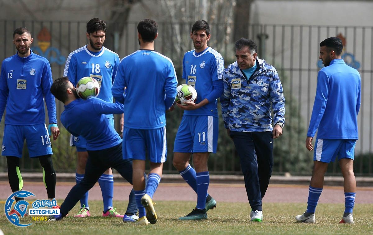 تمرین استقلال 18 اسفند ماه 97 