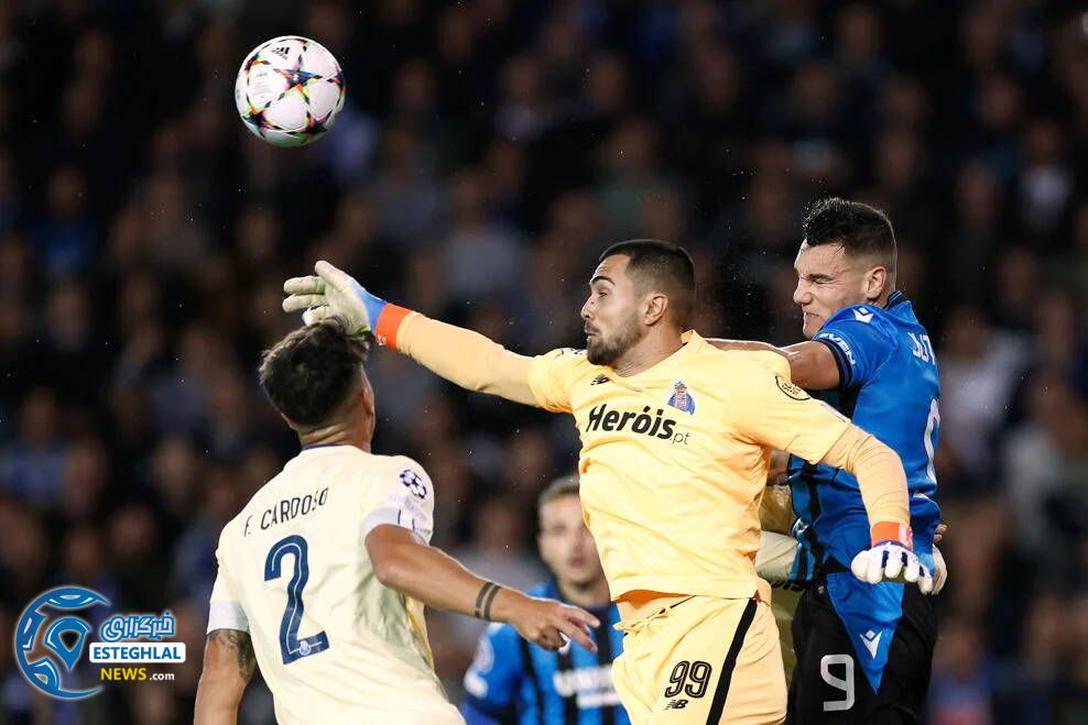 کلوب بروژ 0-4 پورتو 