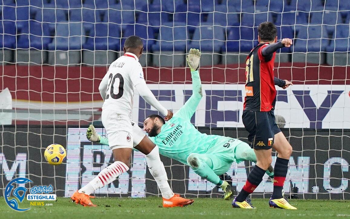 جنوا 2-2 آث میلان