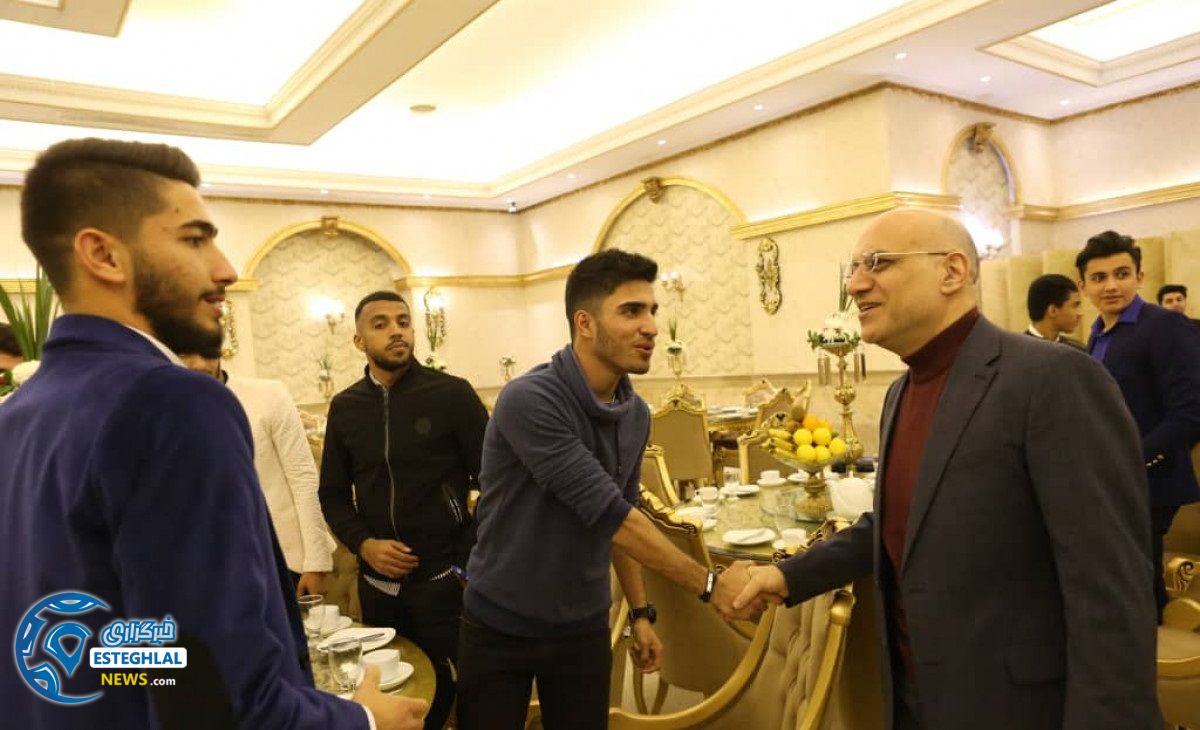 جشن قهرمانی تیم امید استقلال