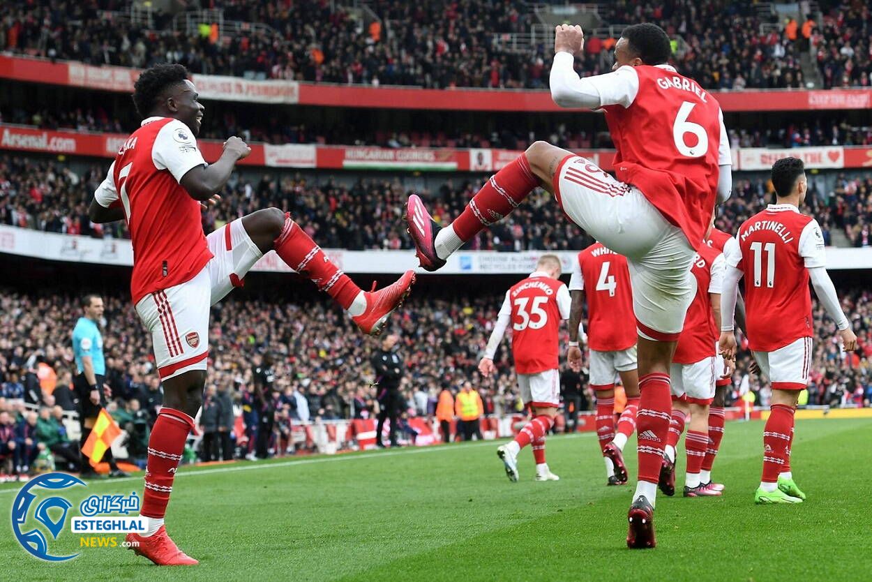 آرسنال 4-1 کریستال پالاس
