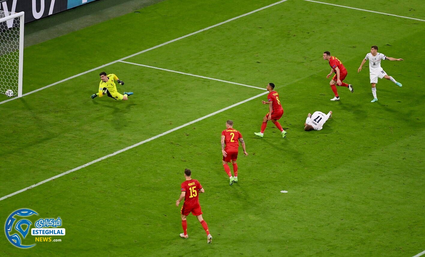 بلژیک 1-2 ایتالیا