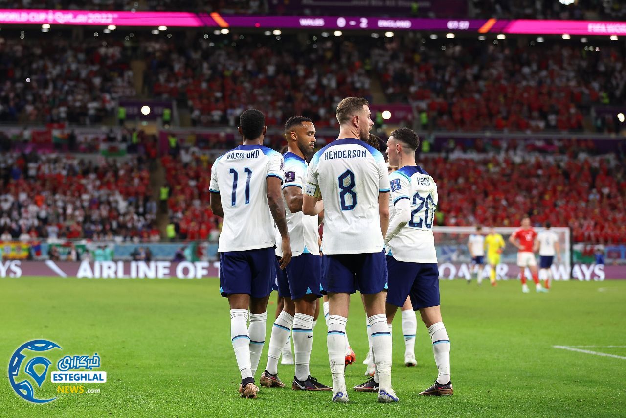 ولز 0-3 انگلیس