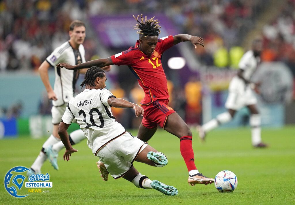 اسپانیا 1-1 آلمان