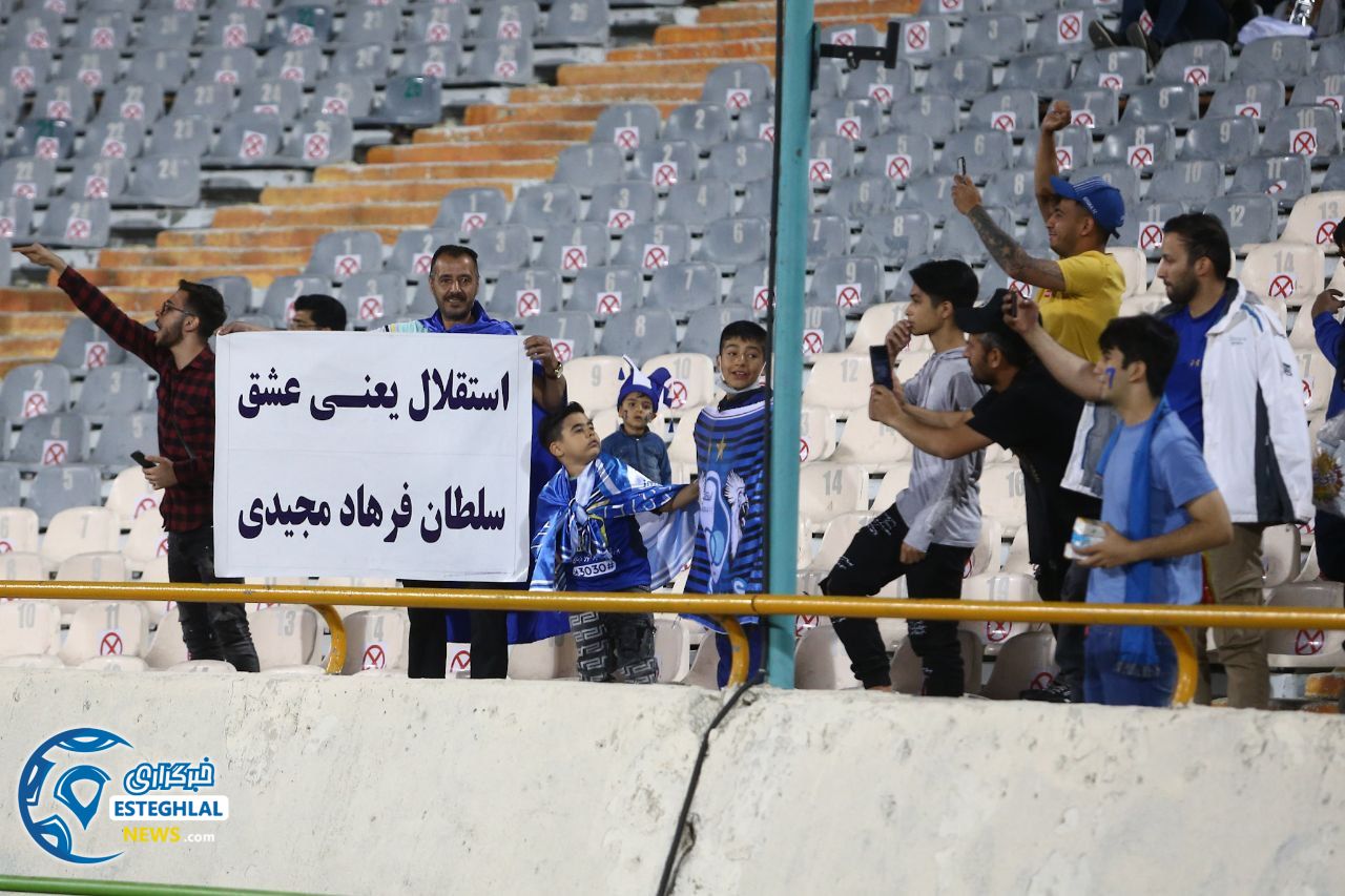 حواشی دیدار استقلال و نساجی