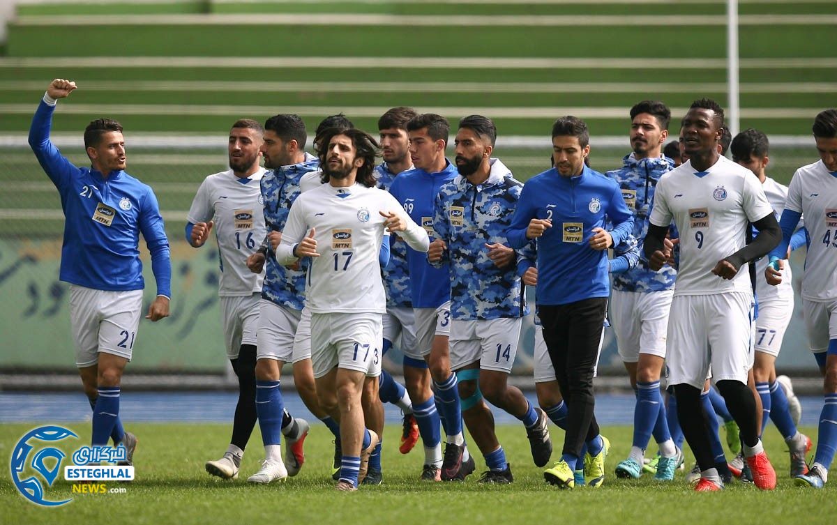 تمرین استقلال 8 آبان 97