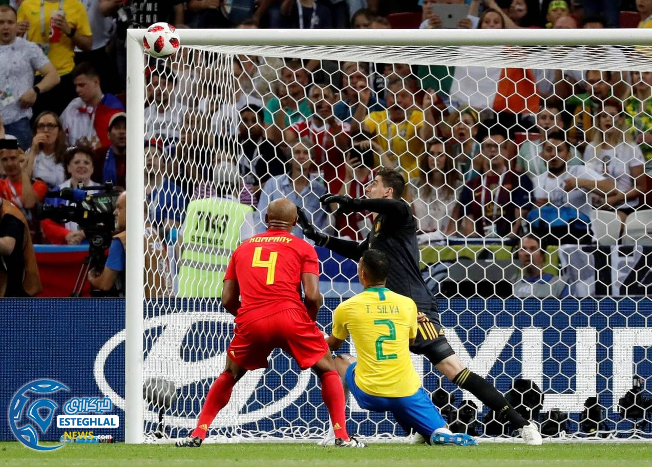 دیدار برزیل و بلژیک