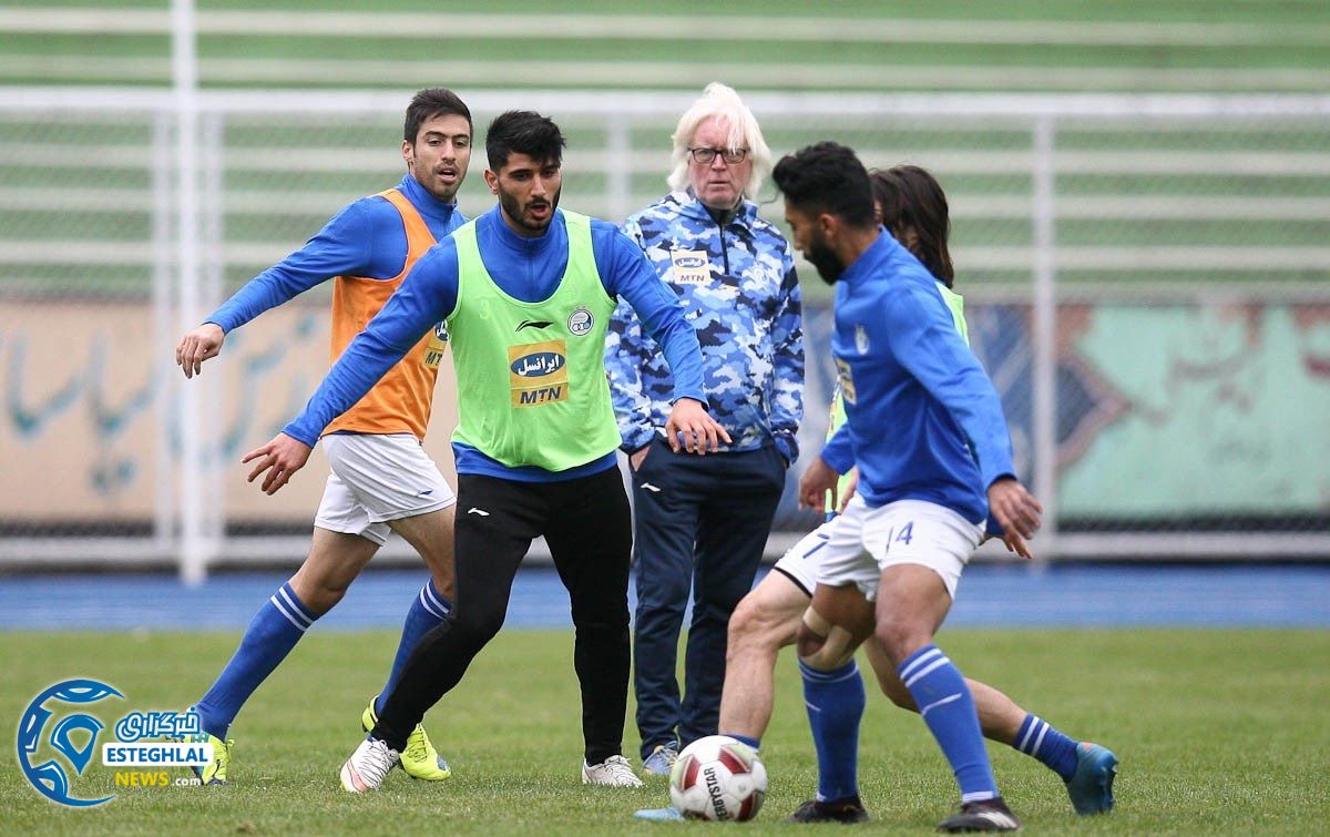 تمرین استقلال 16 آبان 97