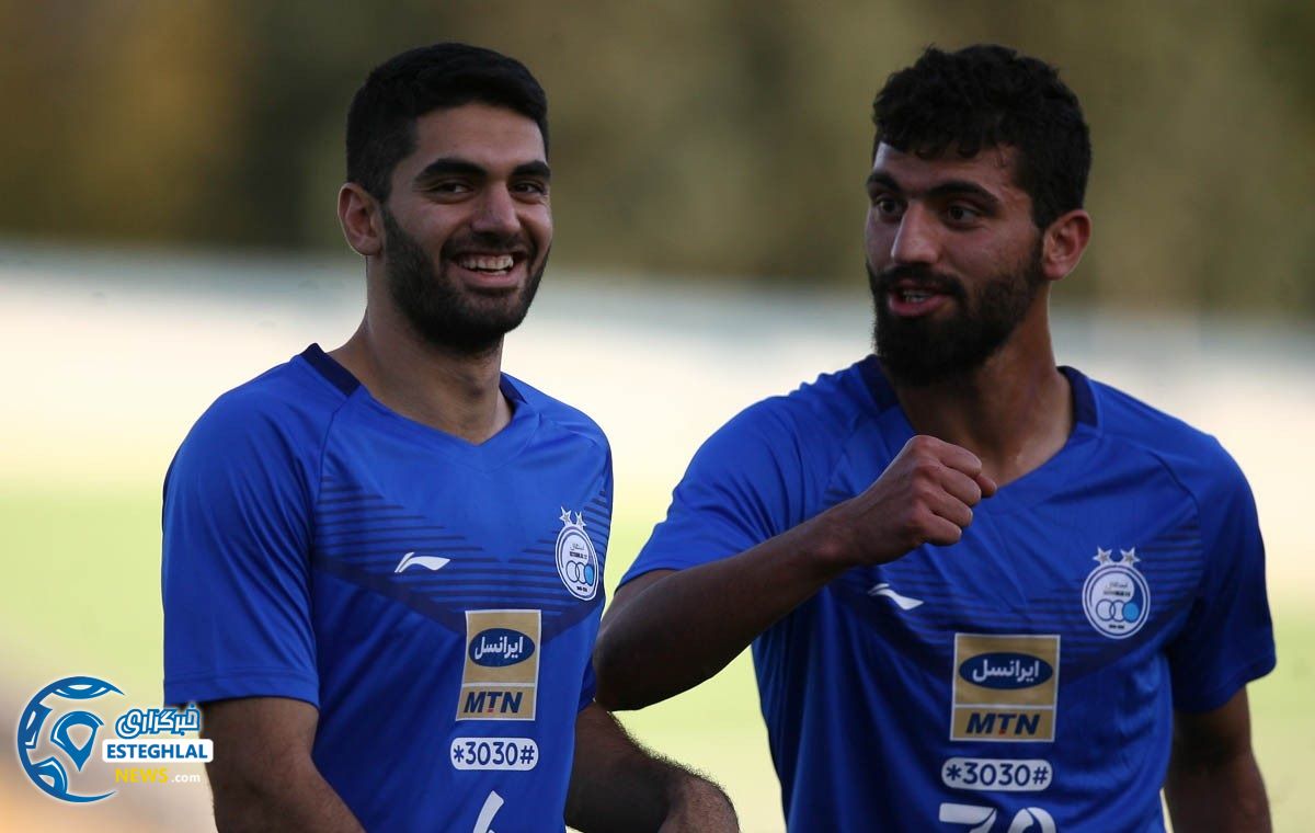 تمرین استقلال سه شنبه 23 مرداد97