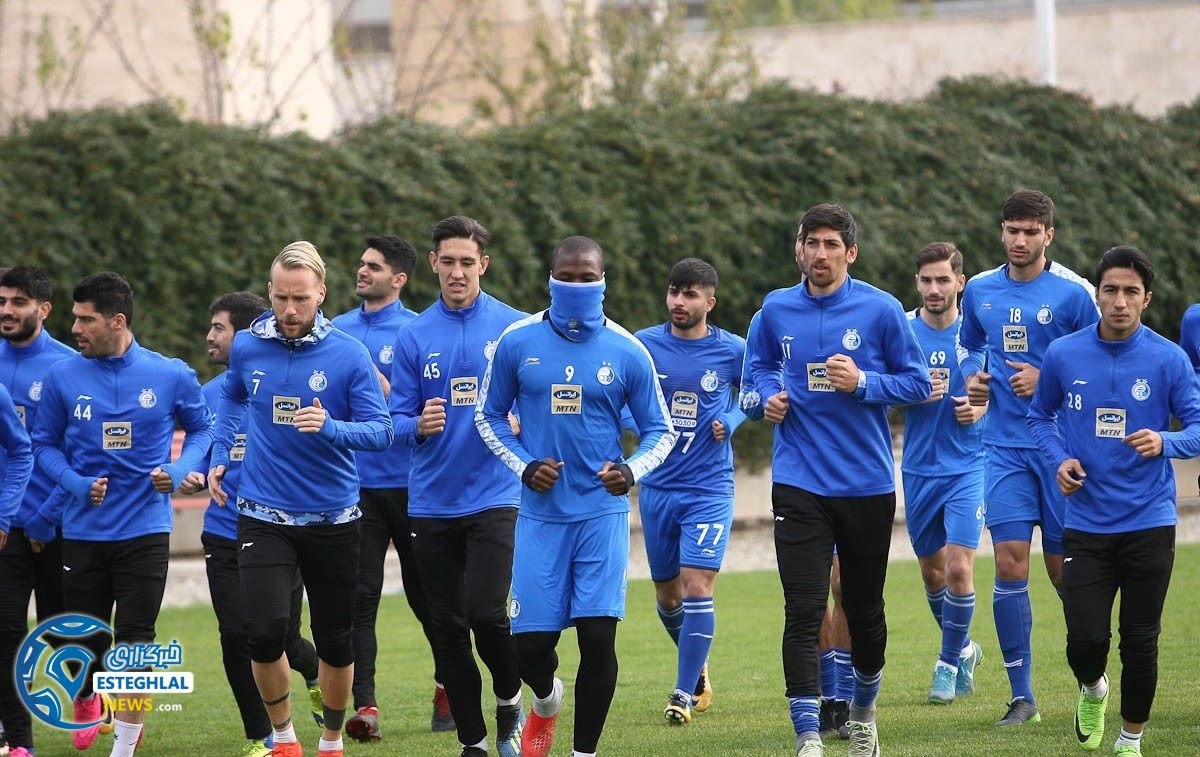 تمرین استقلال 29 آبان  97