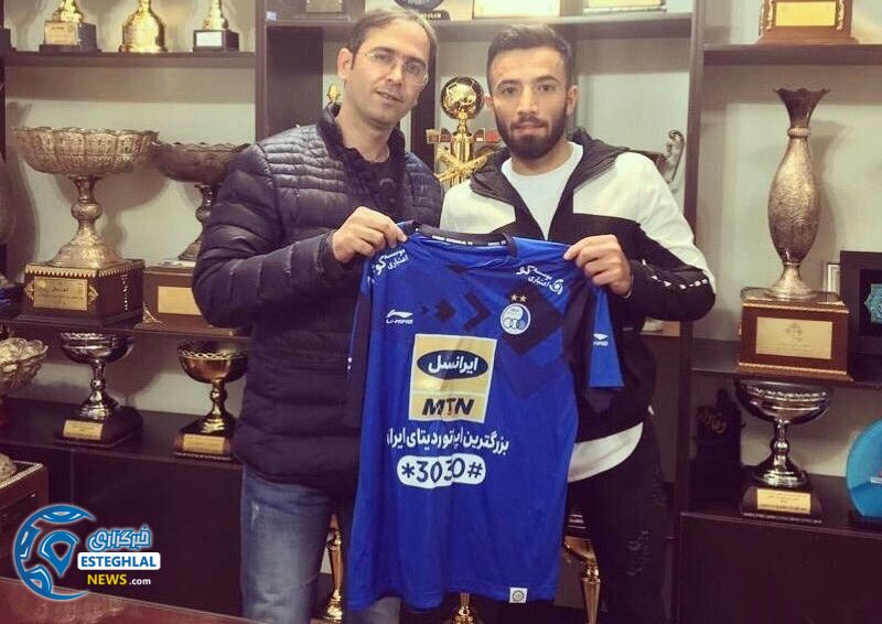 ثبت قرارداد رضا کریمی