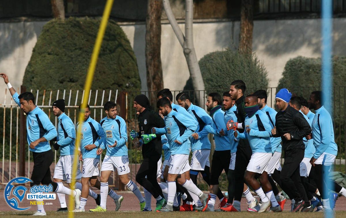 تمرین استقلال 30 بهمن ماه 97