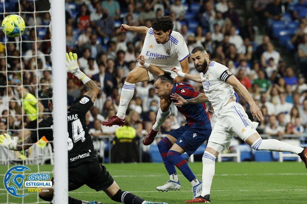 رئال مادرید 6-0 لوانته