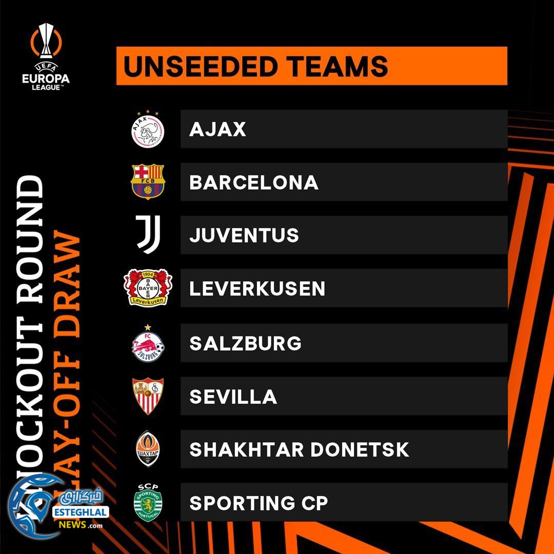 پلی آف 1/8 لیگ اروپا