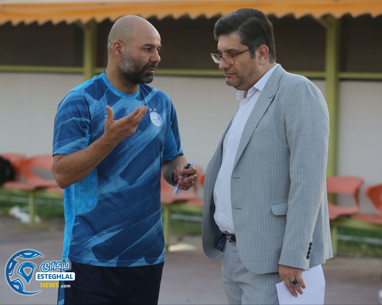 دیدار دوستانه استقلال و چادرملو