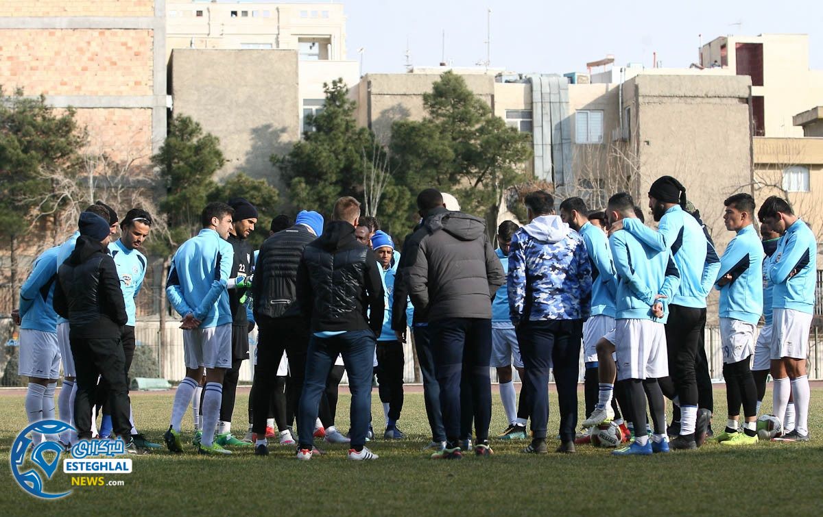 تمرین استقلال 30 بهمن ماه 97