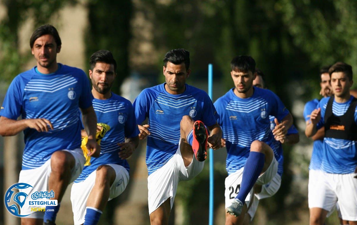 حضوور بازیکنان استقلال در تست پزشکی