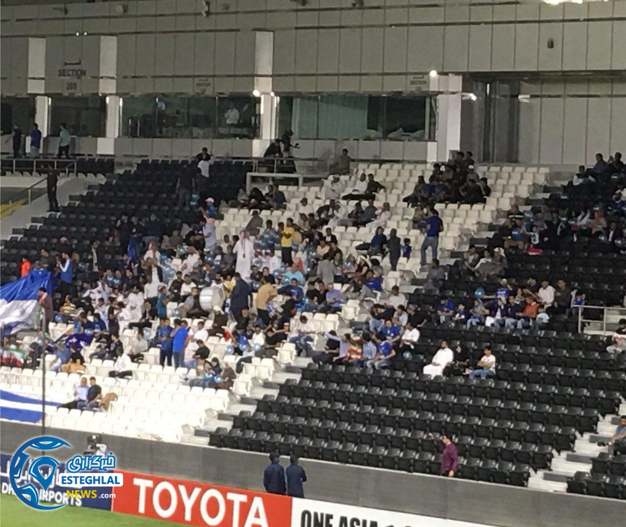 حواشی دیدار استقلال و الریان