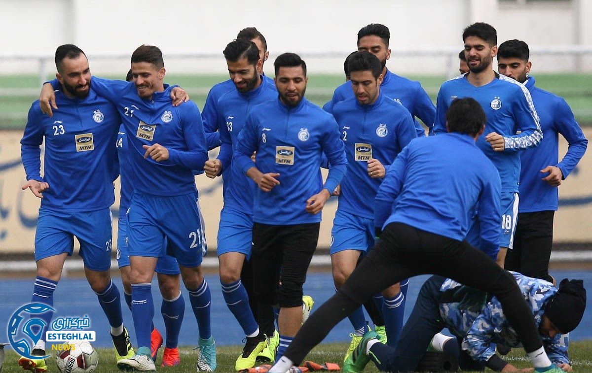 تمرین استقلال 11 آذرماه 97