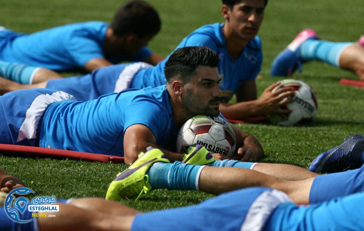 تمرین استقلال دوشنبه 1 مرداد 1397