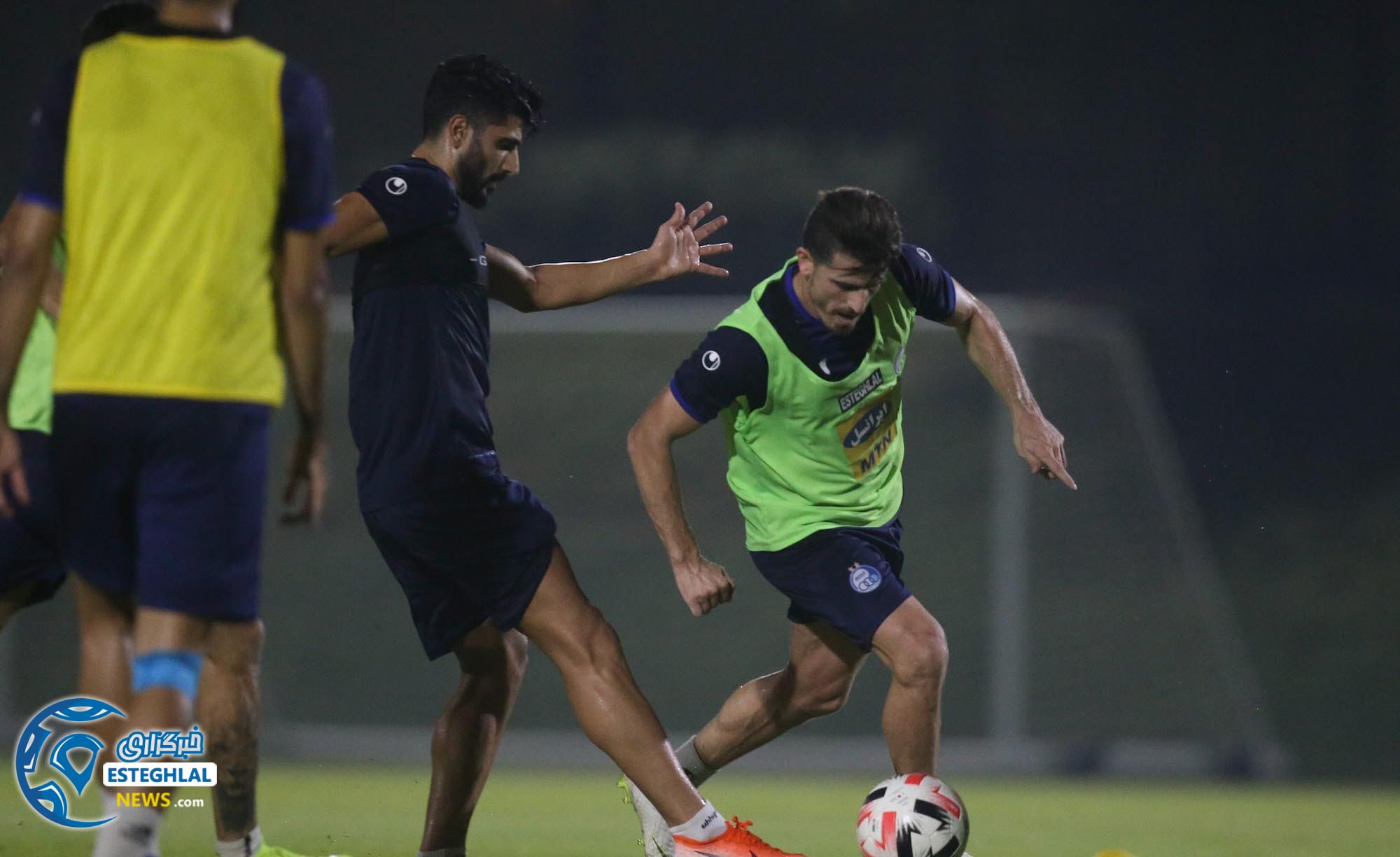 تمرین استقلال در دوحه