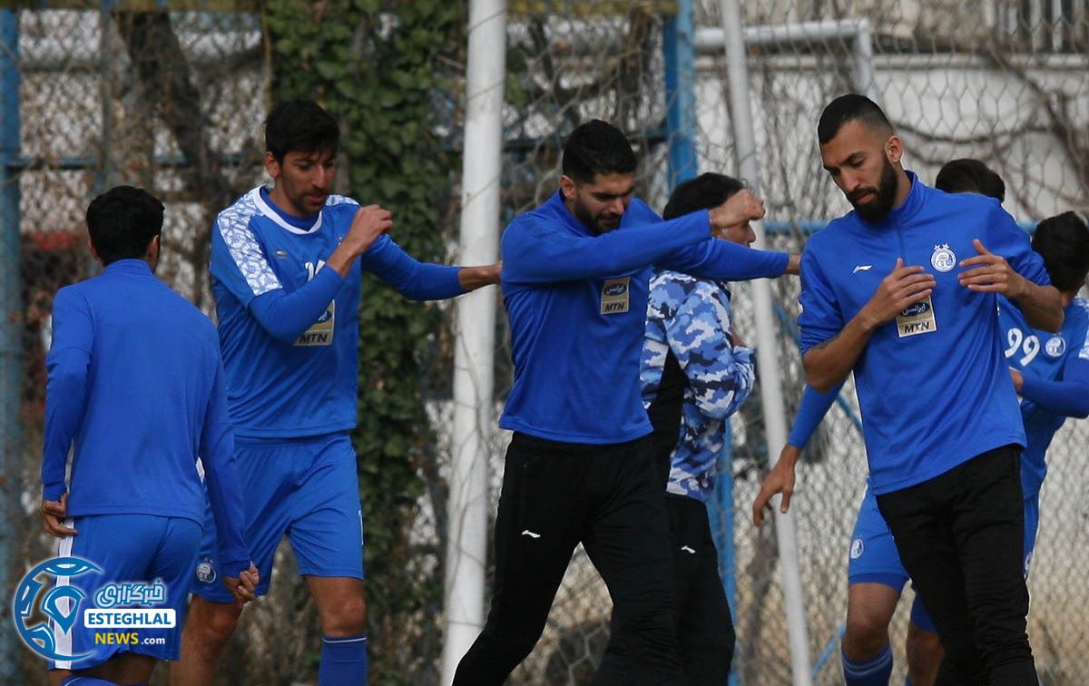 تمرین استقلال 15 اسفند ماه 97