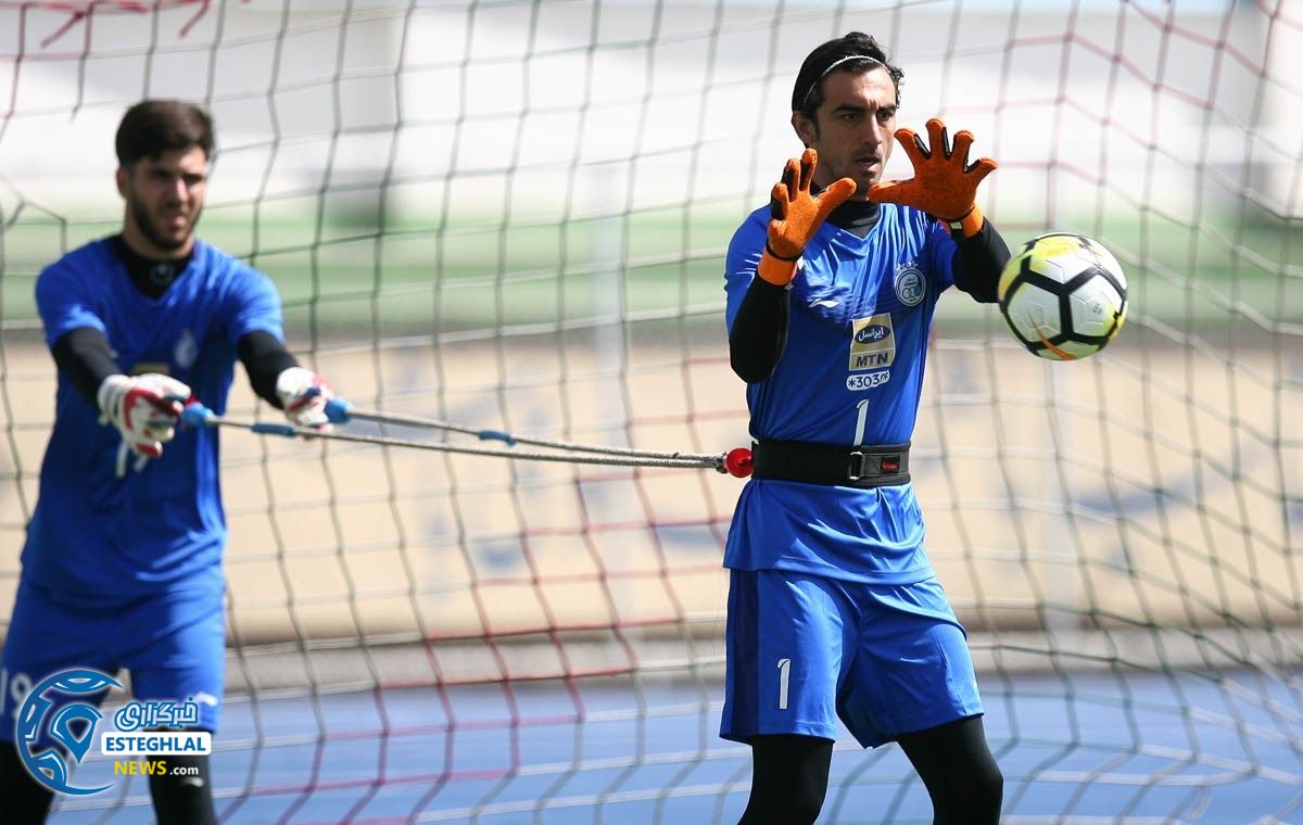 تمرین استقلال دوشنبه 19 شهریور 97