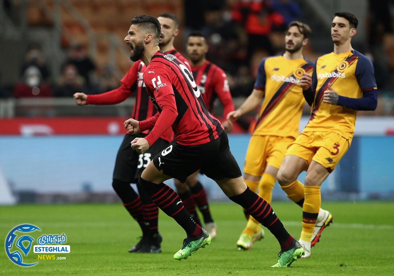 آث میلان 3-1 آاس رم