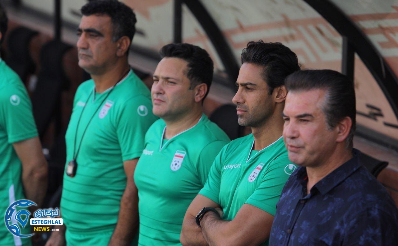 دیدار تدارکاتی تیم ملی و تیم ملی امید ایران