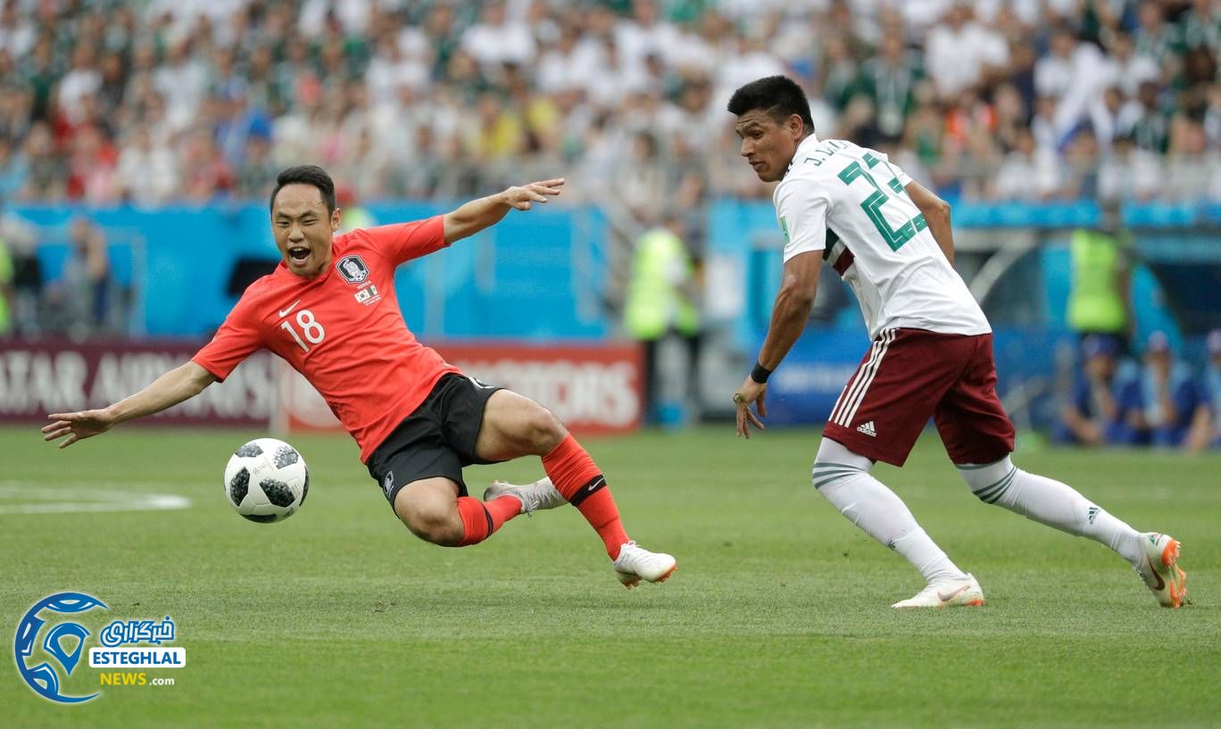 دیدار کره جنوبی و مکزیک